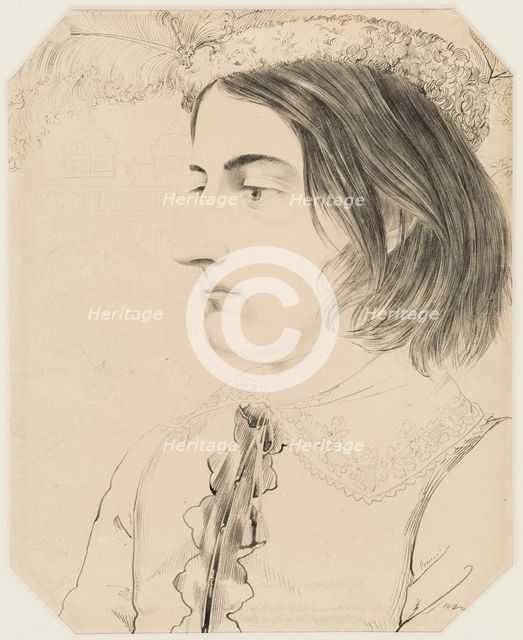 Ludwig Simon, Theological Student, 1816. Creator: Carl Philipp Fohr.