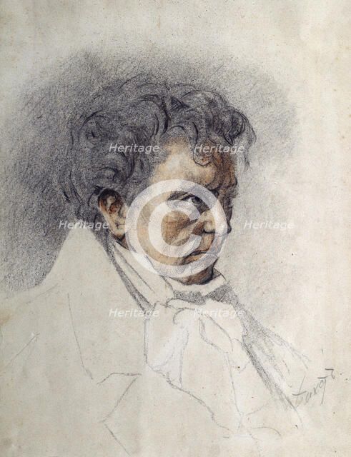 Ludwig van Beethoven (1770-1827). Artist: Bakst, Léon (1866-1924)