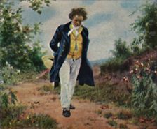 Ludwig van Beethoven 1770-1827. - Gemälde von Schmid 1934. Creator: Unknown