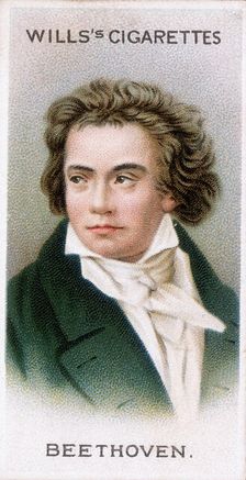 Ludwig van Beethoven (1770-1827), German composer, 1912
