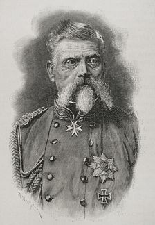 Ludwig von der Tann, (1815-1881), Bavarian general, 1891. Creator: Unknown