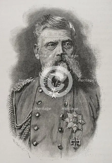 Ludwig von der Tann, (1815-1881), Bavarian general, 1891. Creator: Unknown.