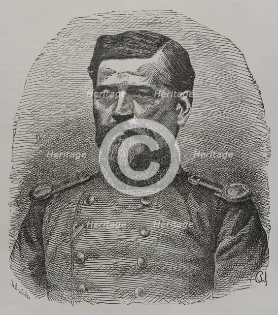 Ludwig von der Tann (Ludwig Freiherr von und zu der Tann) (1815-1881), Bavarian general, 1870. Creator: Unknown.