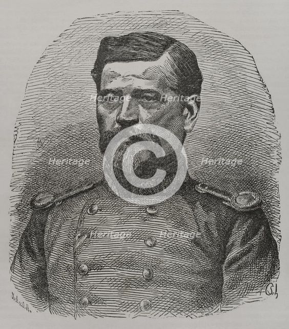 Ludwig von der Tann (Ludwig Freiherr von und zu der Tann) (1815-1881), Bavarian general, 1870. Creator: Unknown.