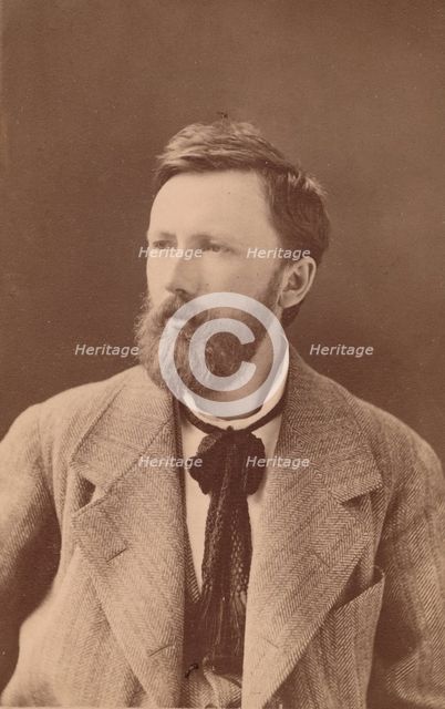 Ludwig von Löfftz, 1860s. Creator: Franz Werner.