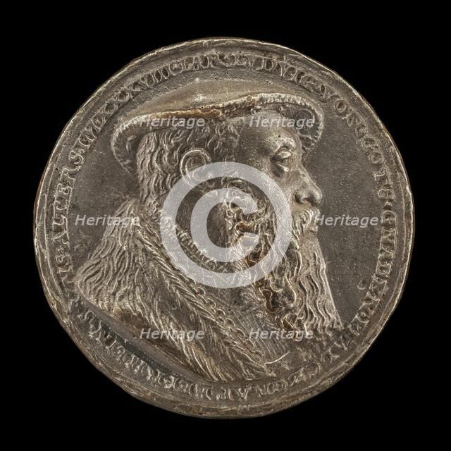 Ludwig X, 1495-1545, Duke of Bavaria 1514 [obverse], 1535. Creator: Matthes Gebel.