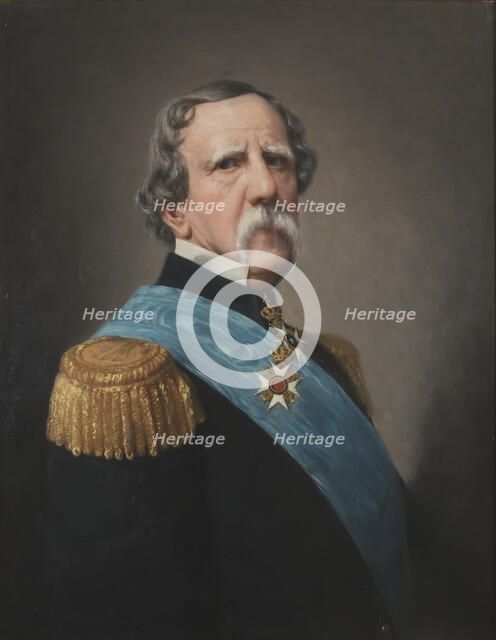 Ludvig Manderström, 1806-1873, 1870. Creator: Johan Vilhelm Gertner.