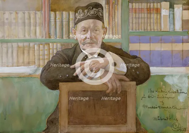 Ludvig Looström, 1848-1941, 1908. Creator: Carl Larsson.