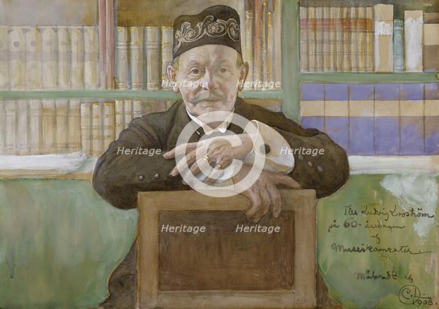 Ludvig Looström, 1848-1941, 1908. Creator: Carl Larsson.