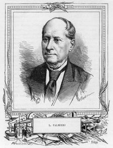 Luigi Palmieri, Italian geophysicist, 1893. Creator: Unknown