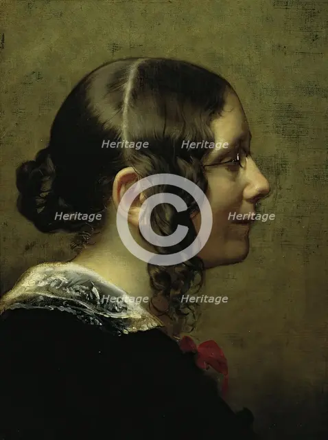 Luise Pfeiffer Nathusius, 1846. Creator: Friedrich von Amerling.