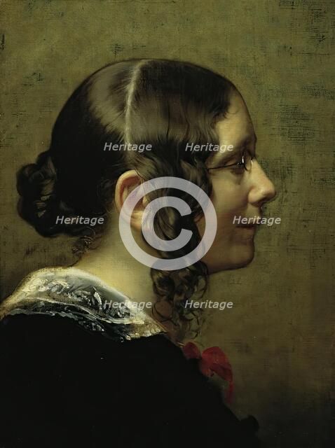 Luise Pfeiffer Nathusius, 1846. Creator: Friedrich von Amerling.