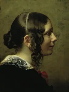 Luise Pfeiffer Nathusius, 1846. Creator: Friedrich von Amerling