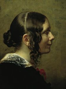 Luise Pfeiffer Nathusius, 1846. Creator: Friedrich von Amerling