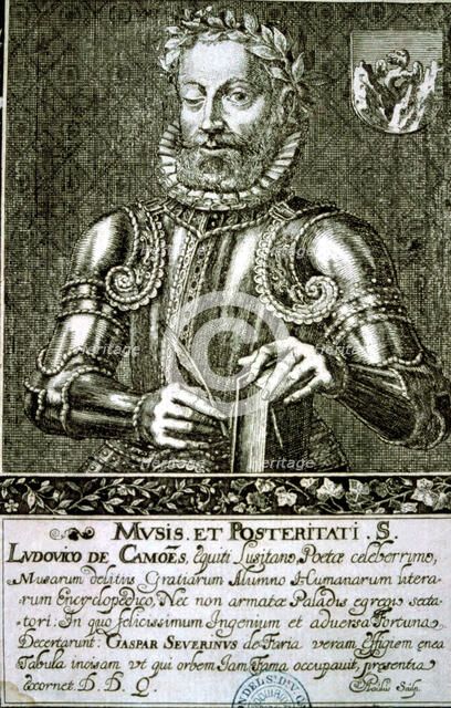 Luis Vaz de Camoes (1524-1580), Portuguese writer and poet.