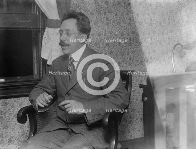 Luis Cabrera, 1914. Creator: Bain News Service.