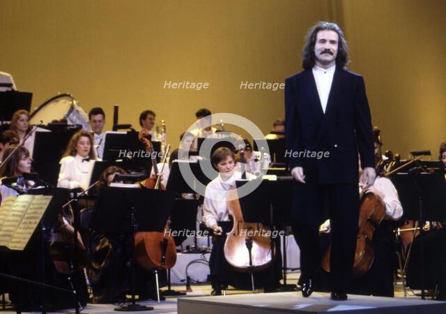 Luis Cobos, Spanish orchesta conductor, 1990 photo.