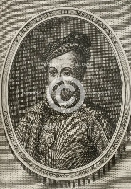 Luis de Requesens y Zúñiga (1528-1576), Spanish military and politician, 1748. Creator: Unknown.