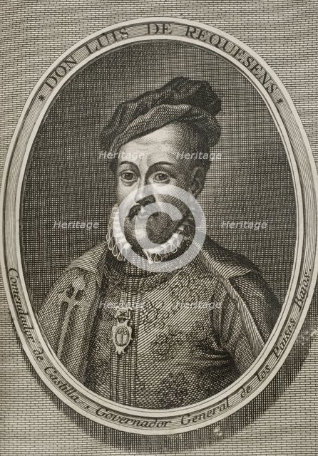 Luis de Requesens y Zúñiga (1528-1576), Spanish military and politician, 1748. Creator: Unknown.