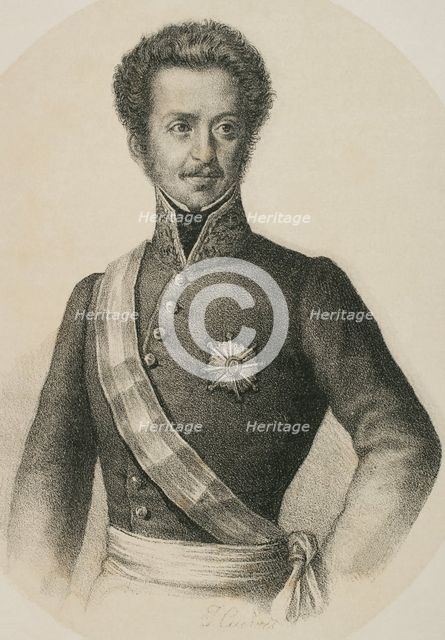 Luis Fernández de Córdoba y Valcárcel (1798-1840), Spanish lieutenant general, 1868.  Creator: Unknown.