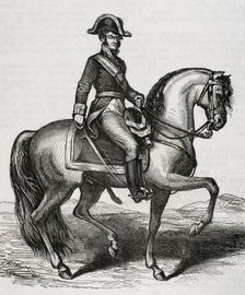 Luis Lacy Gautier, (1775-1817), Spanish general who stood out for his actions in..., 1853. Creators: Eusebio Zarza, Tomás Carlos Capuz
