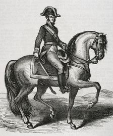 Luis Lacy Gautier, (1775-1817), Spanish general who stood out for his actions in..., 1853. Creators: Eusebio Zarza, Tomás Carlos Capuz