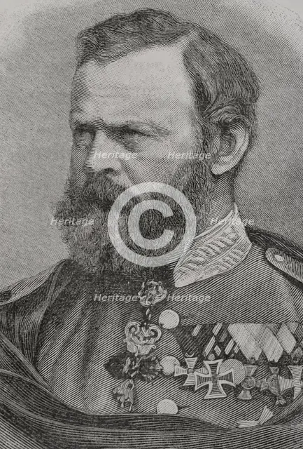 Luitpold of Bavaria, (1821-1912), Prince regent of Bavaria from 1886 to 1912 (1891). Creator: Unknown.