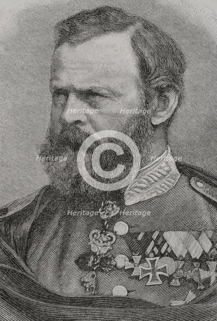 Luitpold of Bavaria, (1821-1912), Prince regent of Bavaria from 1886 to 1912 (1891). Creator: Unknown.