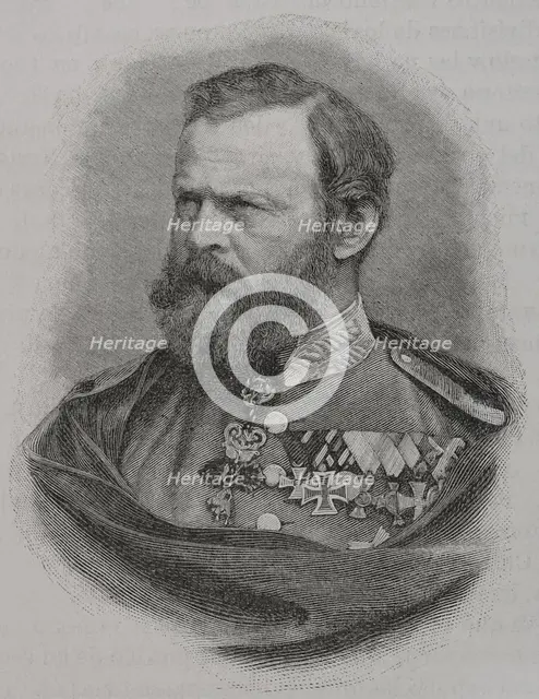 Luitpold of Bavaria, (1821-1912), Prince regent of Bavaria from 1886 to 1912 (1891). Creator: Unknown.