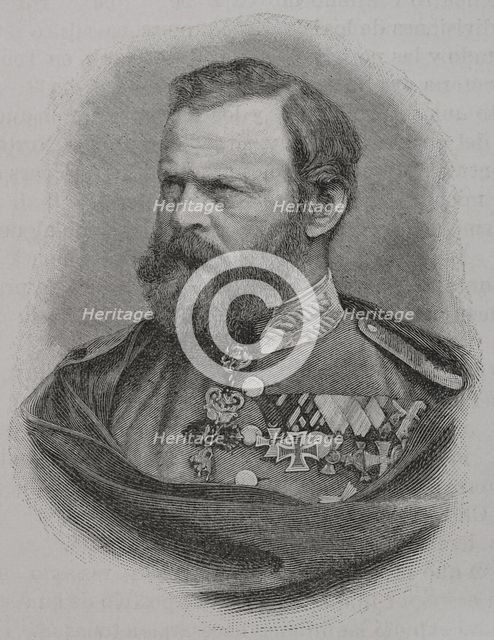 Luitpold of Bavaria, (1821-1912), Prince regent of Bavaria from 1886 to 1912 (1891). Creator: Unknown.
