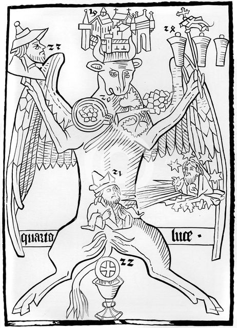 'Luke', from 'Ars Memorandi', c1470 (1849).Artist: A Bisson