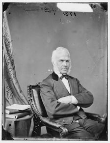 Luke Potter Poland of Vermont, between 1860 and 1875. Creator: Unknown