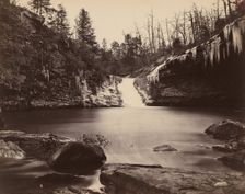 Lula Lake, Upper Falls, Lookout Mountain, Georgia, 1864-1865. Creator: Isaac H. Bonsall