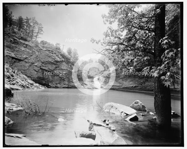 Lulah Lake on Lookout Mountain, c1902. Creator: William H. Jackson.
