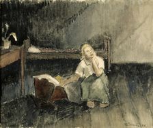 Lullaby, 1921. Creator: Alvar Cawén
