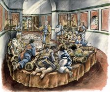 Lullingstone Roman Villa, c4th century, (c1990-2010). Artist: Peter Dunn