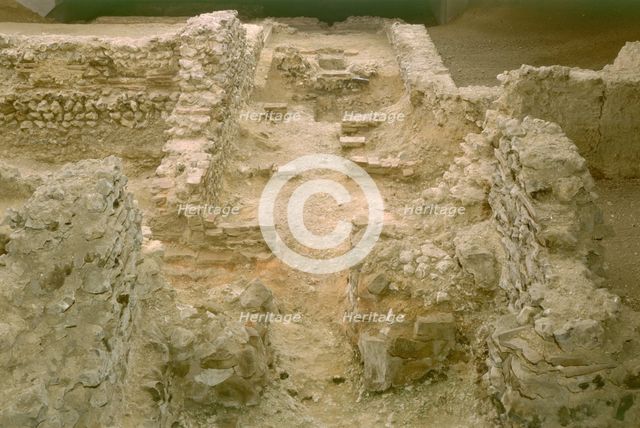 Lullingstone Roman villa, Eynsford, Kent, 1991. Artist: J Bailey