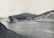 Lulworth - Lulworth Cove and Village 1895