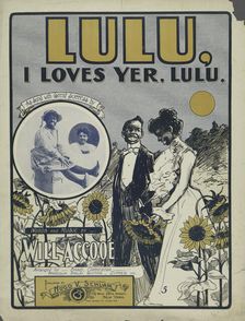 Lulu. I loves yer, Lulu 1901. Creator: Starmer