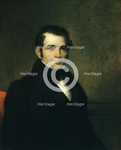 Luman Reed, 1835. Creator: Asher Brown Durand.