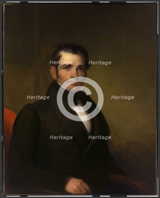 Luman Reed, 1835. Creator: Asher Brown Durand.