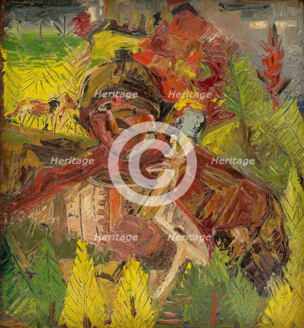 Lumberjack, 1940-1944. Creator: Arnold Peter Weisz-Kubincan.