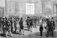 Lunch at the bar San Francisco, California, 19th century.Artist: Eustache Lorsay