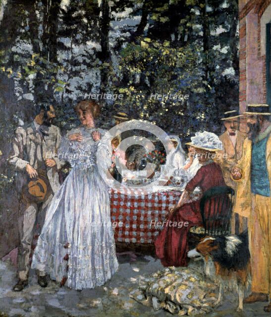 'Lunch at Vasouy', 1901. Artist: Edouard Vuillard