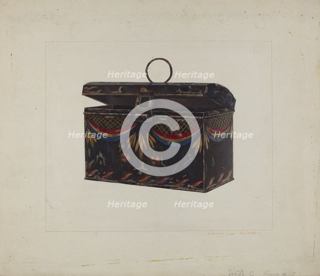 Lunch Box, 1935/1942. Creator: Edward L Loper.