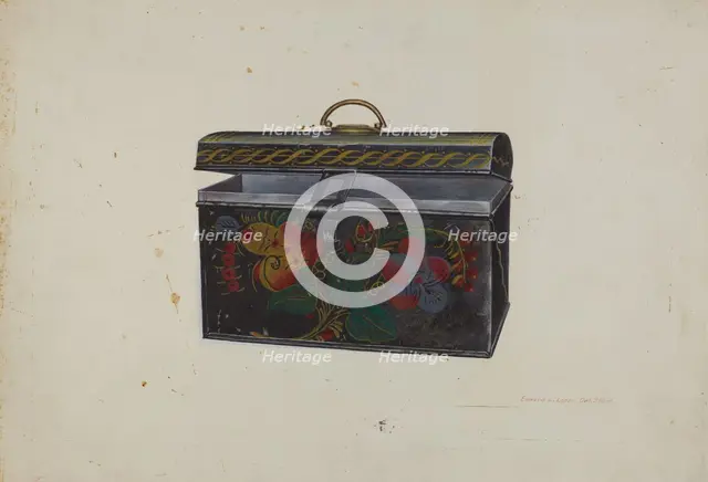 Lunch Box, c. 1938. Creator: Edward L Loper.
