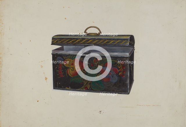 Lunch Box, c. 1938. Creator: Edward L Loper.