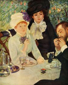 Lunch in the Garden 1879, (1937). Creator: Pierre-Auguste Renoir