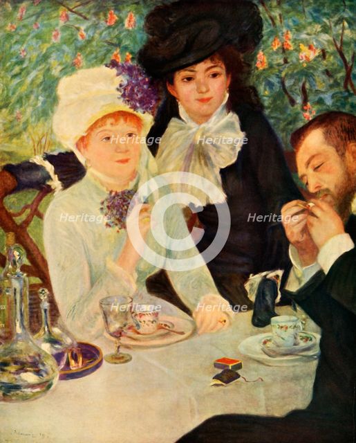 'Lunch in the Garden', 1879, (1937). Creator: Pierre-Auguste Renoir.