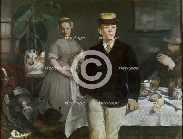 Luncheon in the Studio, 1868. Artist: Manet, Édouard (1832-1883)